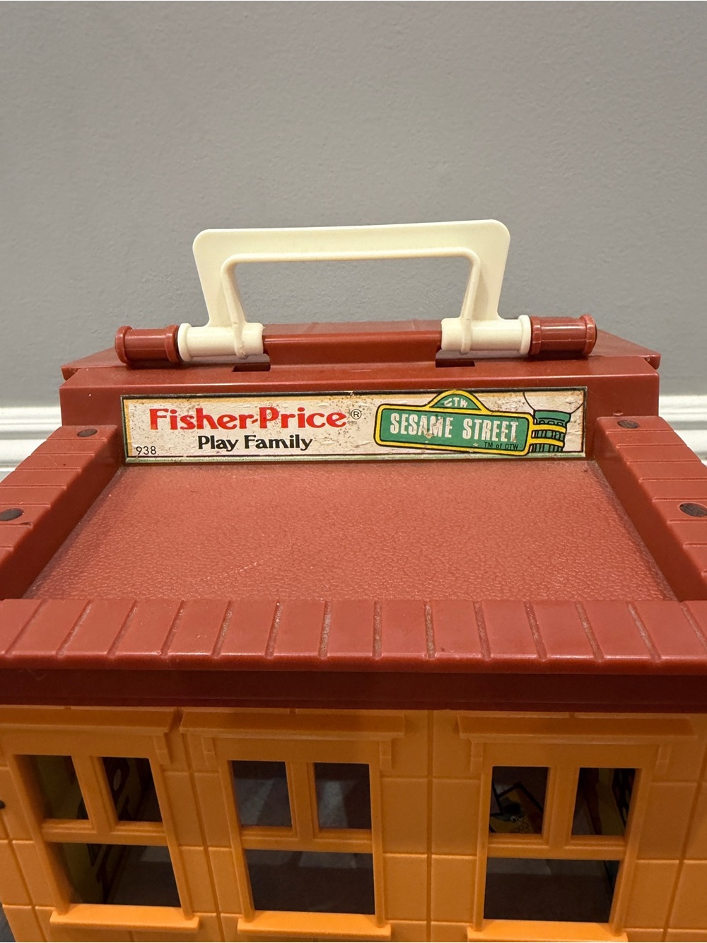 VINTAGE 1974 Fisher-Price Little People Sesame Street Hooper’s Store Pretend Pla - Picture 14 of 14